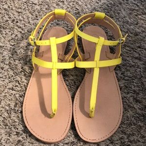 Yellow LOFT Sandals